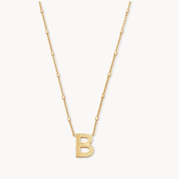 Kendra Scott Jewelry - Kendra Scott Letter B Pendant Necklace in Gold